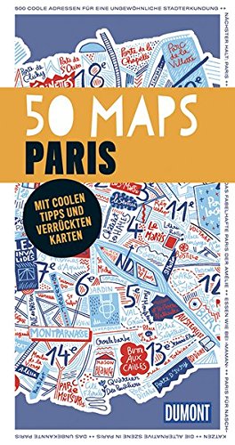 50 Maps Paris von Gaspard Walter