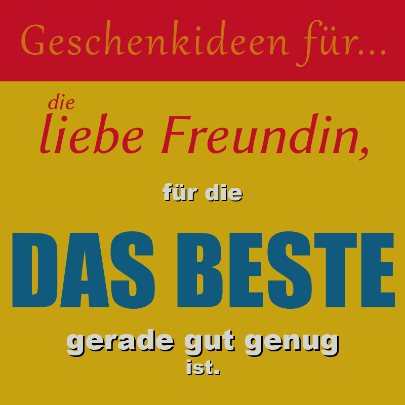 Geschenkideen für Oma Gertrude, die immer nur die besten Romane des Jahres lesen will