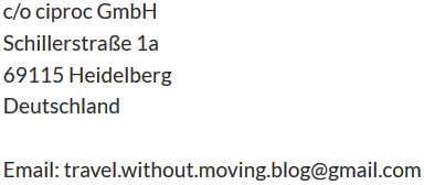 Datenschutzerklärung