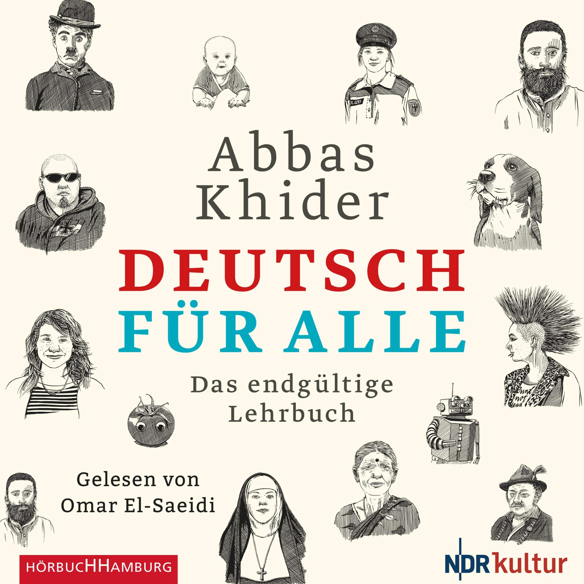 Deutsch für alle. Das endgültige Lehrbuch von Abbas Khider (Hörbuch)