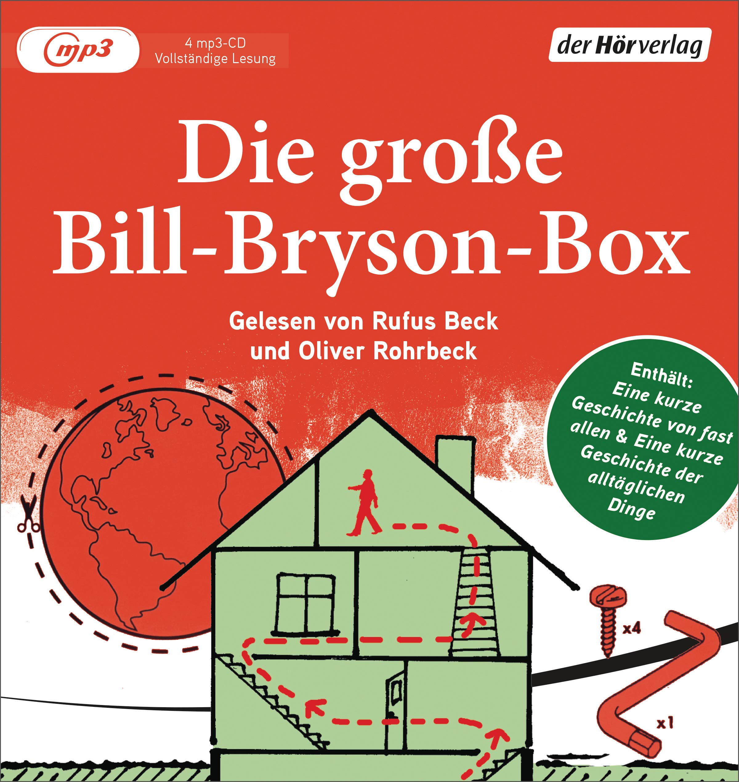 Die große Bill-Bryson-Box. Eine kurze Geschichte von fast allem / Eine kurze Geschichte der alltäglichen Dinge von Bill Bryson (Hörbuch)