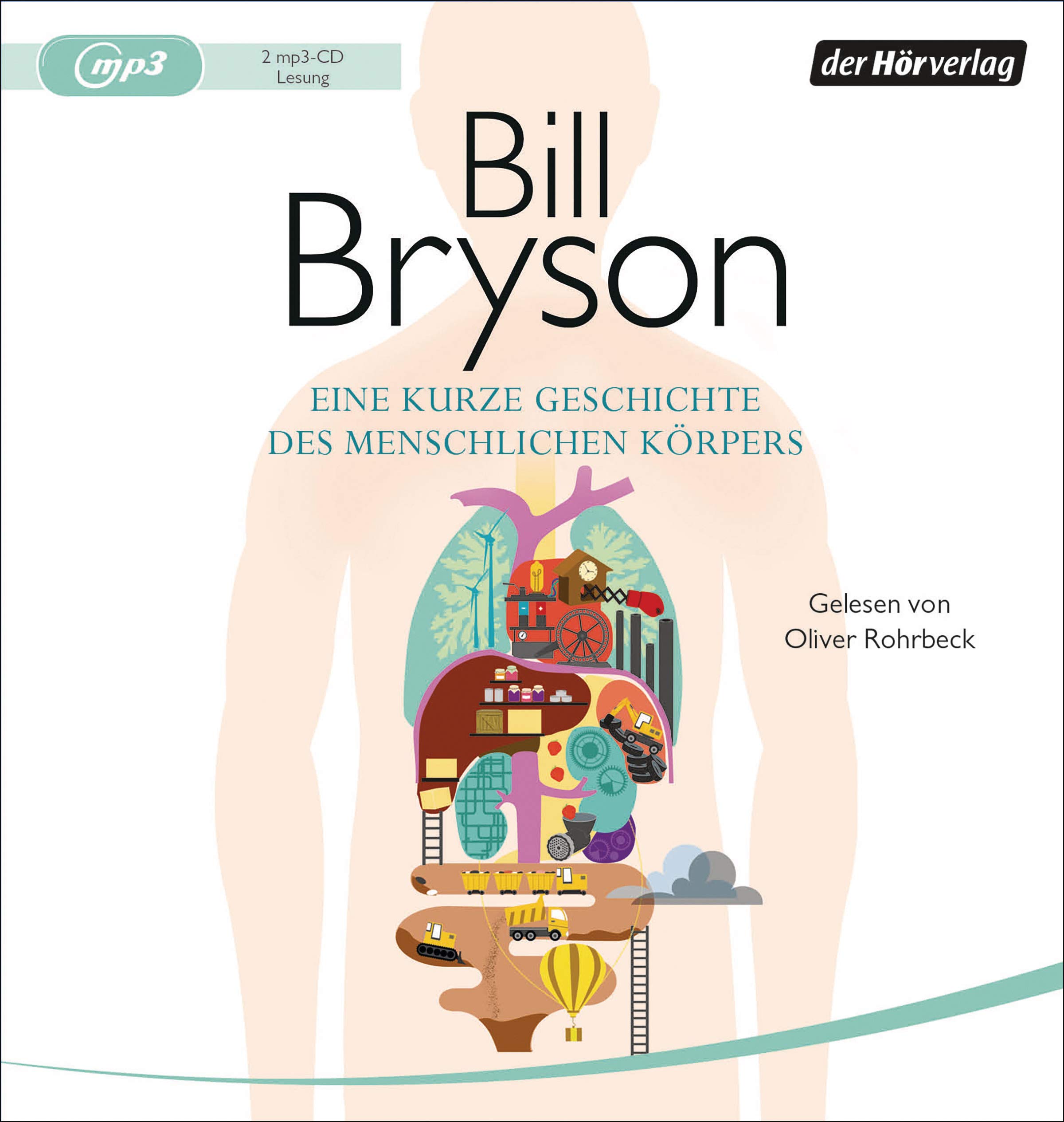 Eine kurze Geschichte des menschlichen Körpers von Bill Bryson (Hörbuch)
