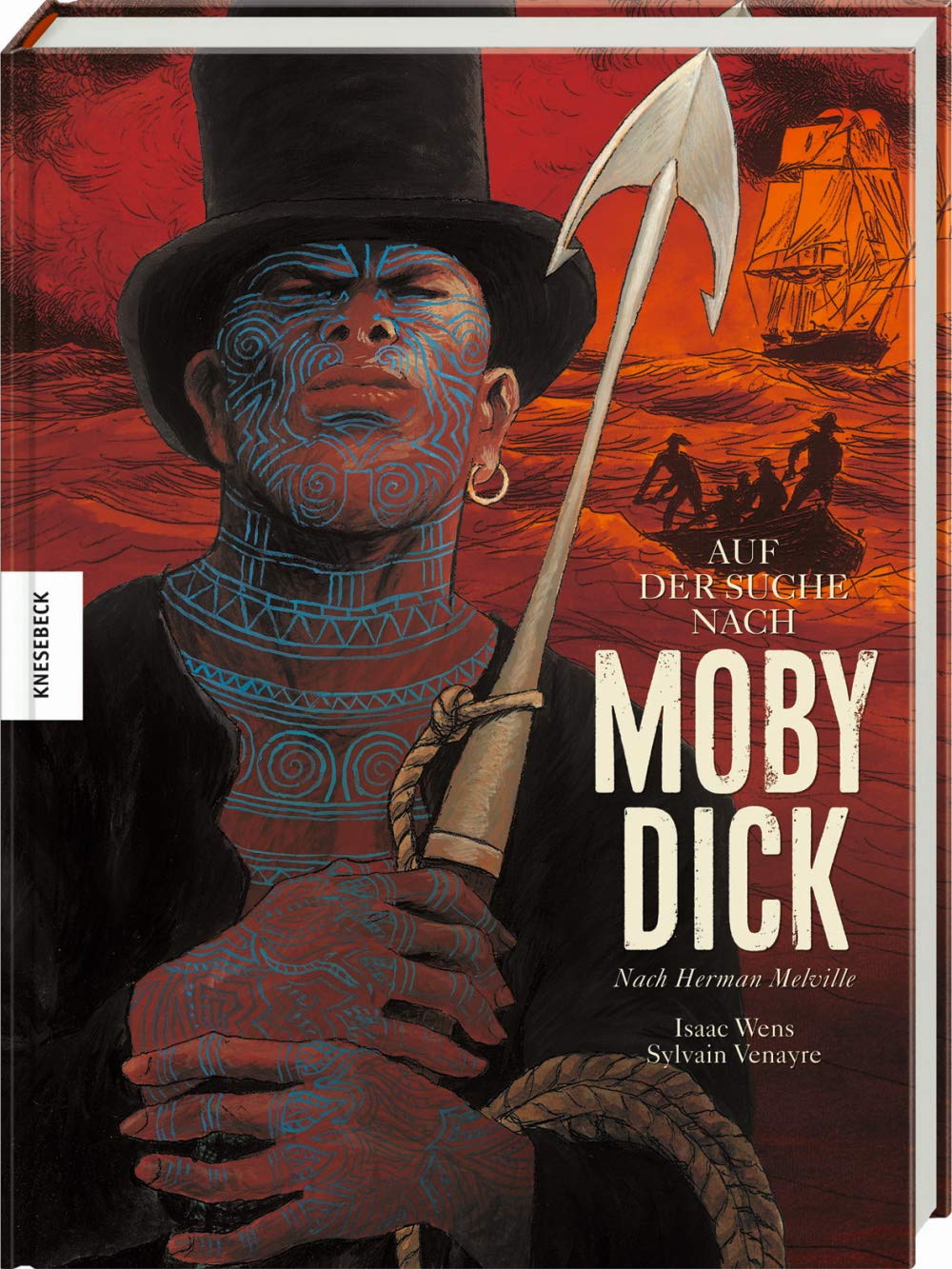 Auf der Suche nach Moby Dick. Graphic Novel nach Herman Melville von Isaac Wens und Sylvain Venayre