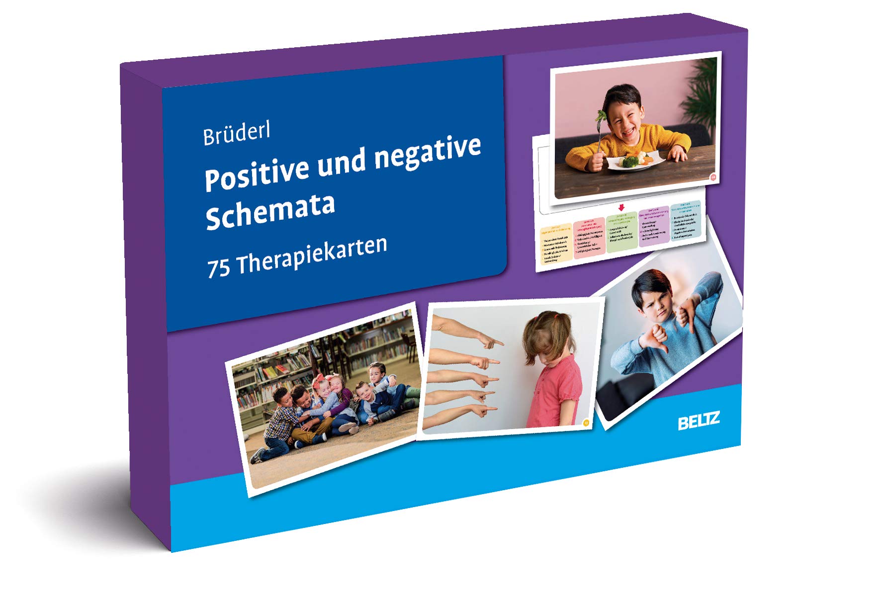 Positive und negative Schemata. 75 Therapiekarten von Leokadia Brüderl