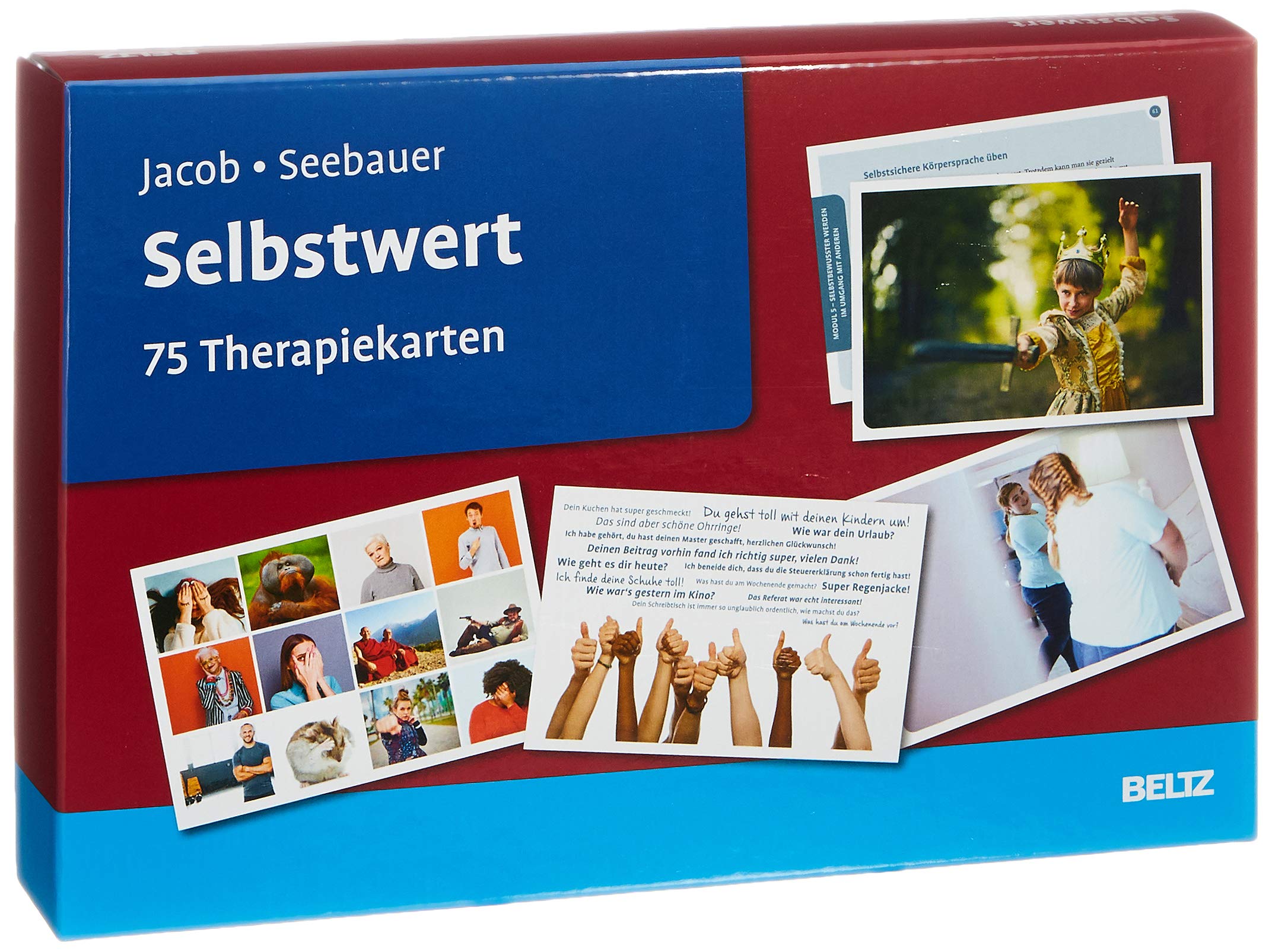 Selbstwert. 75 Therapiekarten von Gitta Jacob und Laura Seebauer