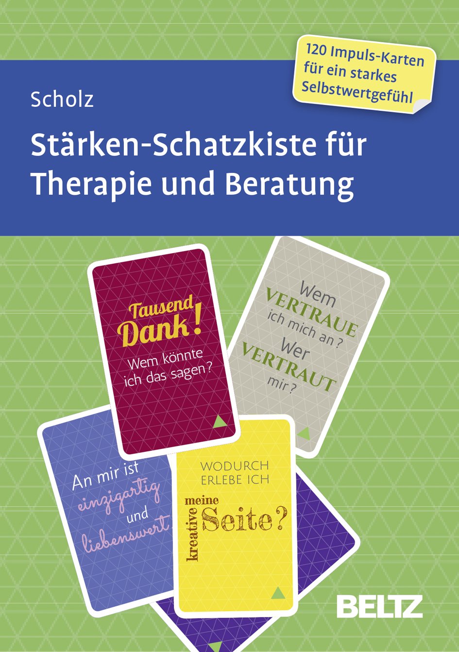 Stärken-Schatzkiste für Therapie und Beratung. 120 Karten von Falk Scholz