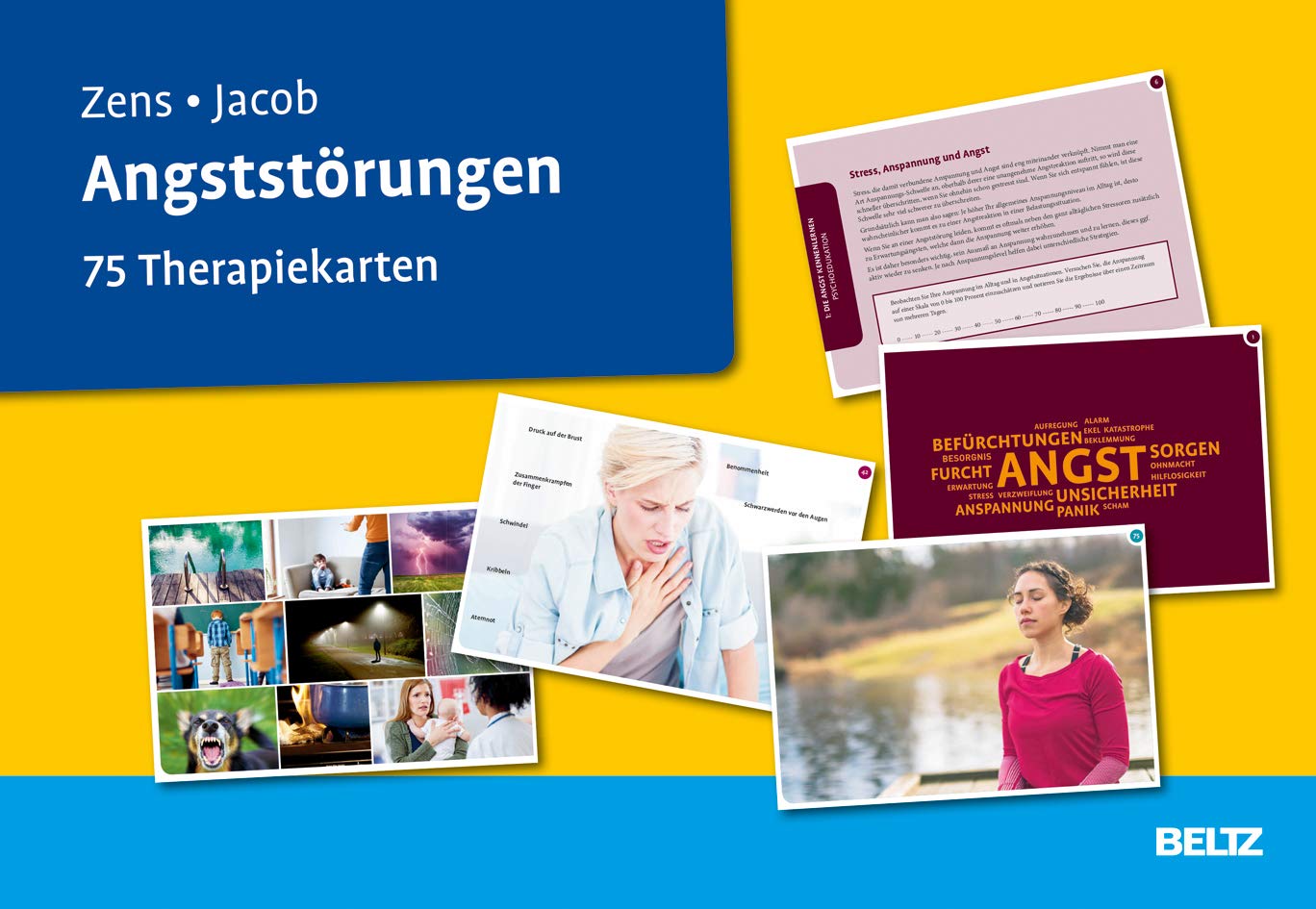 Angststörungen. 75 Therapiekarten von Christine Zens und Gitta Jacob