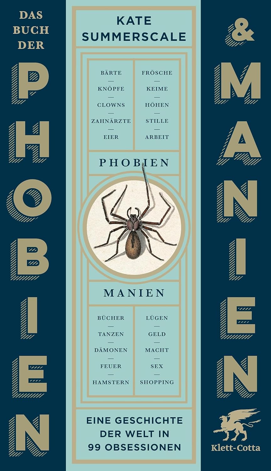 Das Buch der Phobien und Manien. Eine Geschichte der Welt in 99 Obsessionen von Kate Summerscale