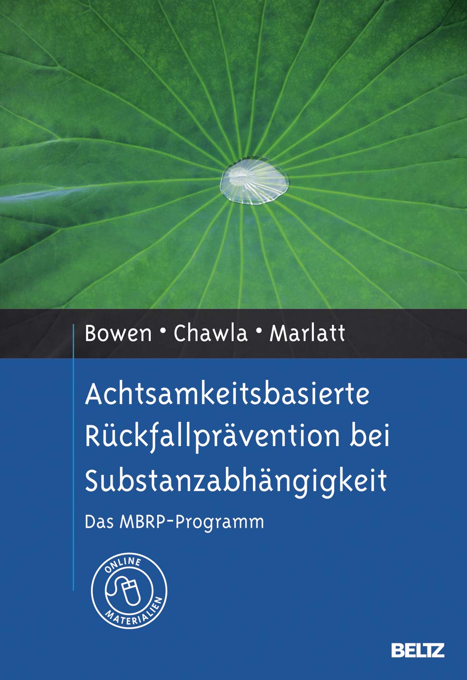Achtsamkeitsbasierte Rückfallprävention bei Substanzabhängigkeit. Das MBRP-Programm von Sarah Bowen, Neha Chawla und G. Alan Marlatt